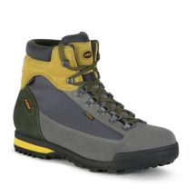 Aku Slope GTX Herren-Lederstiefeletten, Grau/Gelb