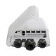 3. Mikrotik CRS504-4XQ-OUT Netzwerkkarte, verwaltetes Layer-3-Fast-Ethernet (10/100) mit PoE-Unterstützung, 1 HE, Weiß