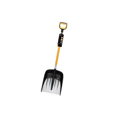3. Fiskars 1057177 Schneeschaufel/Schaufel Metall Schwarz, Orange