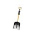 3. Fiskars 1057177 Schneeschaufel/Schaufel Metall Schwarz, Orange