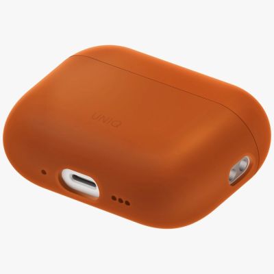 2. Uniq Lino Silikonhülle für AirPods Pro 3 – Orange