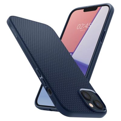 4. Spigen Liquid Air Hülle für iPhone 14 Plus – blau