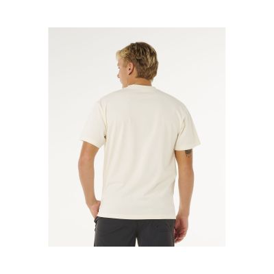 3. Herren RIP CURL Search Rig T-Shirt Weiß