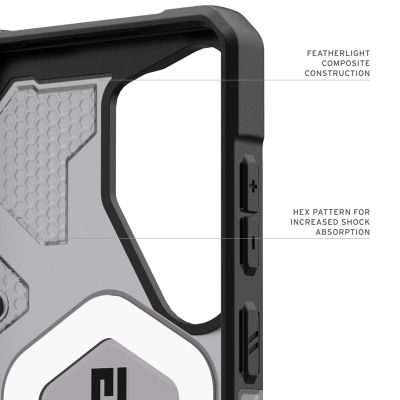 7. Urban Armor Gear Pathfinder Handyhülle 17,5 cm (6,9") Aschgrau, Schwarz