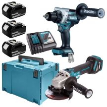 MAKITA KOMBI-KIT 18V DLX2544TJ (DDF492, DGA513) 3x5,0 MP