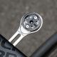 4. Rockbros FK-307T Fahrradcomputerhalterung aus Titanlegierung – Titan