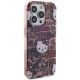 4. Hello Kitty IML Tags Graffiti Hülle für iPhone 15 Pro – Rosa