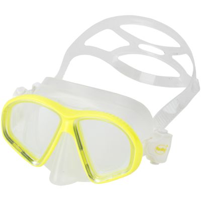 3. Tauchmaske Fashy „Adventure II“, gelb/transparent