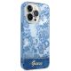 4. Guess GUHCP14LHGPLHB iPhone 14 Pro 6.1" Blau/Blau Hardcase Porcelain Collection
