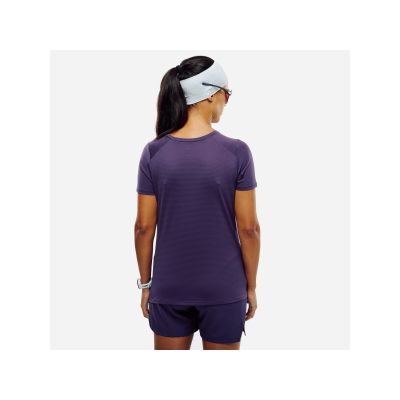 4. MILLET Intense Essential Ts Ss W Damen-T-Shirt Lila