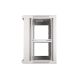 6. Extralink 12U 600x450 Grauer Wand-Rackschrank
