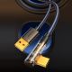 12. Joyroom Gaming-Kabel S-UC027A6 USB-C (gewinkelt) / USB-A (gerade) 3A 1,2 m – Schwarz
