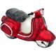 4. GLAS-FORMORNAMENT MOTORRAD SASKA GIFT & DECOR