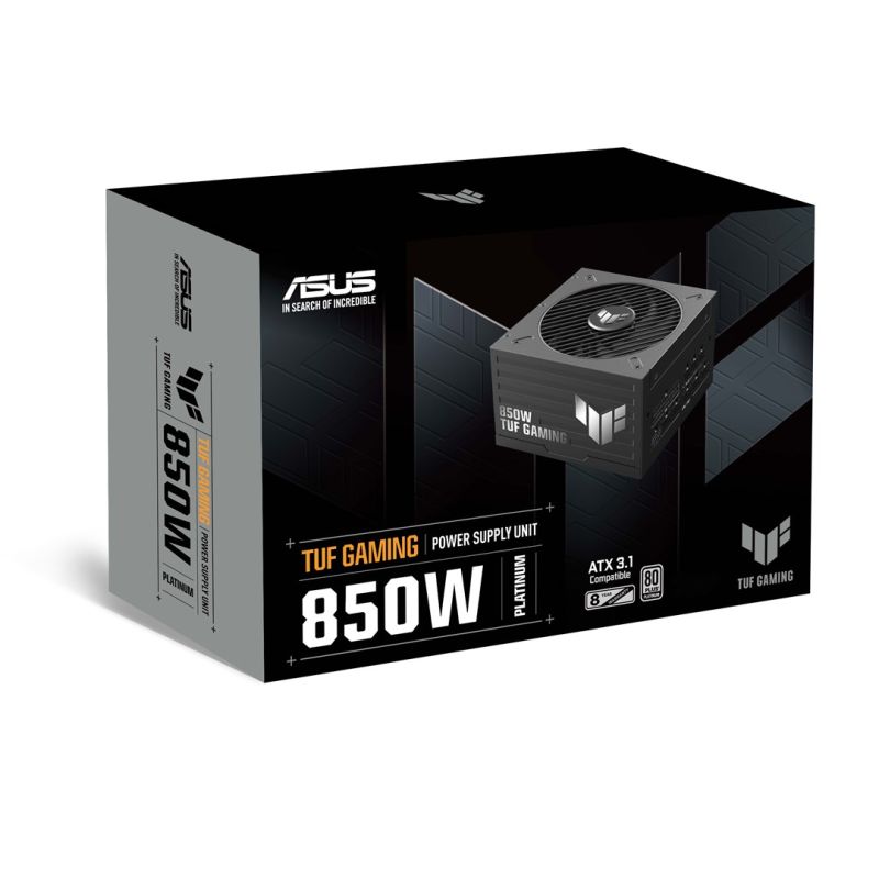 2. ASUS TUF Gaming 850W Platinum Netzteilmodul 20+4 Pin ATX Schwarz