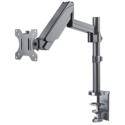 2. MANHATTAN Monitorhalterung für 17-32" LCD 8kg Schreibtisch Gasdrehgelenk
