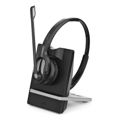 8. EPOS IMPACT D 30 USB ML – Kabelloses EU-Headset mit Kopfbügel, geeignet für Büro/Callcenter, Schwarz