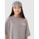 2. Mädchen Oversize T-Shirt mit Aufdruck 4F 4FJRSS25TTSHF2586-83S