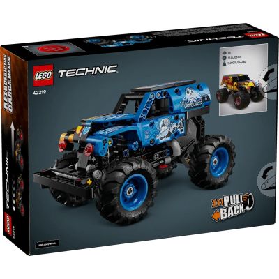 2. LEGO Technic 42219 Monster Jam Grave Digger Feuer und Eis