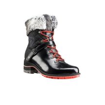 Rossignol W 1907 Megeve Schwarze Hochglanzschuhe