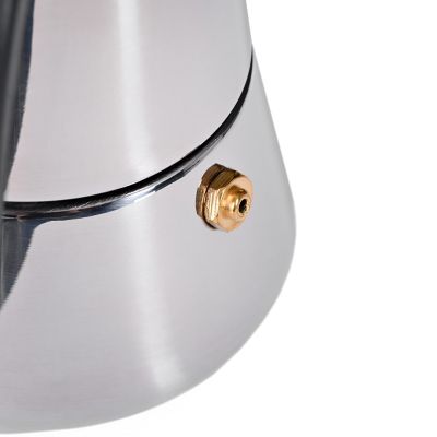 9. MAESTRO MR-1660-2 Kaffeemaschine aus Stahl