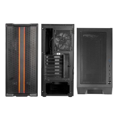 6. Kolink Inspire K12 ARGB Midi-Tower-Gehäuse – Schwarz