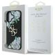8. Guess Grained Roses Big 4G Logo Hülle für iPhone 16 - Schwarz