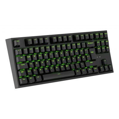 12. GENESIS Thor 404 TKL Gaming-Tastatur USB QWERTY Deutsch Schwarz