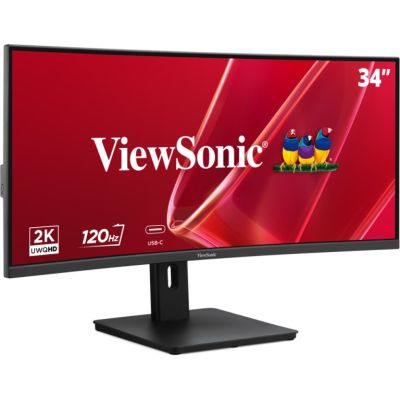 2. Viewsonic VA VA3420C-2 Computermonitor 86,4 cm (34") 3440 x 1440 px UltraWide Quad HD LED Schwarz