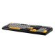 11. Dichtung F108 Grau+Orange+Dunkelgrau Volcano-Schalter RGB AULA Tastatur