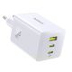 3. Baseus EnerFill FE11 2 x USB-C / USB-A 100W Wandladegerät - Weiß