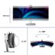 38. Philips 49B2U6903CH/00 Computermonitor 124,5 cm (49") 5120 x 1440 px Dual QHD LCD Grau