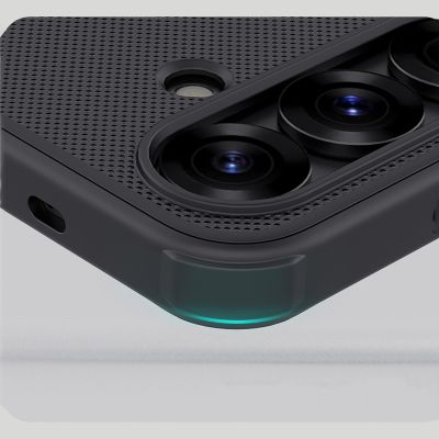 9. Nillkin Super Frosted Shield Pro Magnetische Hülle für Samsung S25+ mit MagSafe – Schwarz