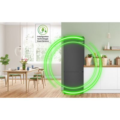 21. BOSCH KGN49LBCF Kühl-/Gefrierkombination