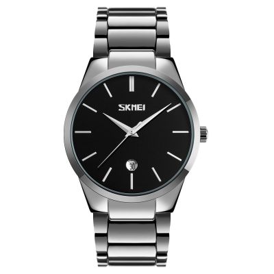 Herrenuhr Skmei 9140SIBK + Box