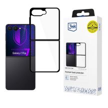 3mk Satin Armor Case+ für Samsung Galaxy Z Flip 7 - Transparent Schwarz
