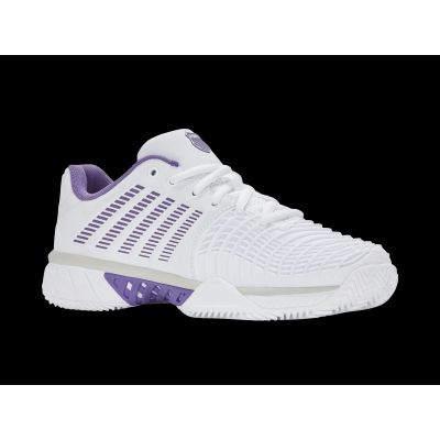 2. K-swiss EXPRESS LIGHT 3 HB WHITE/PURPLE HAZE/LUNAR ROCK-M Sneaker (98563-160-M)