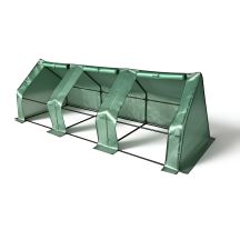 AWTOOLS Folientunnel Mini-Gewächshaus 295x95x95cm