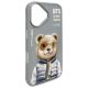 4. Nimmy Cool&Cute 2.0 Bärenhülle für iPhone 16 - Grau