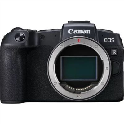 15. Canon EOS RP spiegelloses Kameragehäuse, 26,2 MP CMOS-Sensor, 6240 x 4160 px, Schwarz