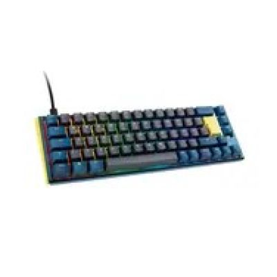 2. Ducky One 3 SF DayBreak Gaming-Tastatur USB Deutsch Schwarz, Blau