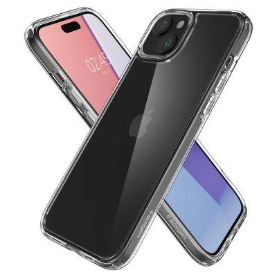 7. Spigen Ultra Hybrid-Hülle für iPhone 15 – transparent