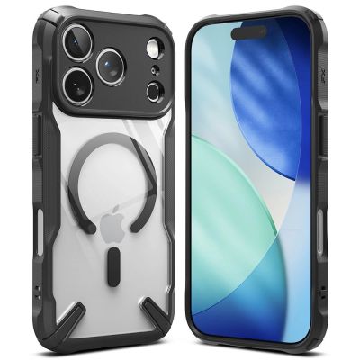 2. Ringke Fusion X Magnetic MagSafe Case für iPhone 17 Pro Max - Schwarz