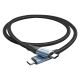 2. USB-C-zu-USB-C-Kabel Vention USB 2.0, 5 A, 240 W, 1 m, Schwarz