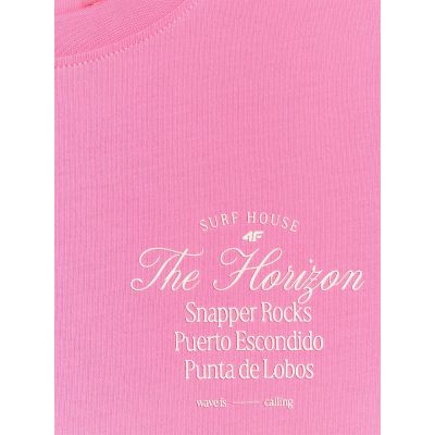 2. Damen-T-Shirt mit Aufdruck, regulär, Größe 4F 4FRSS26TTSHF4537-55S