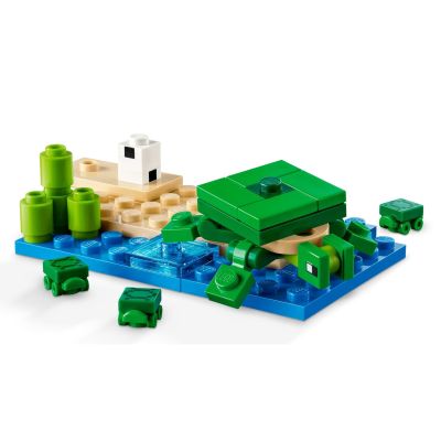5. LEGO Minecraft 21254 Turtle Beach Haus