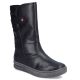 Rieker L2580-00 kurze gefütterte schwarze Damenstiefel