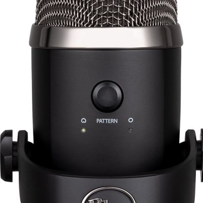 5. Blue Microphones Yeti Nano Schwarzes Tischmikrofon