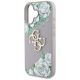 6. Guess Grained Roses Big 4G Logo iPhone 16 Hülle - Lila