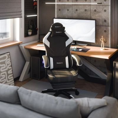 10. Gaming-Stuhl Huzaro Force 3.7 White Carbon