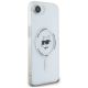 4. Karl Lagerfeld IML Metal Choupette Head MagSafe iPhone 16e Hülle - Weiß